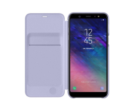 Etui Wallet Cover do Samsung Galaxy A6+ 2018 fioletowe - 431780 - zdjęcie 3